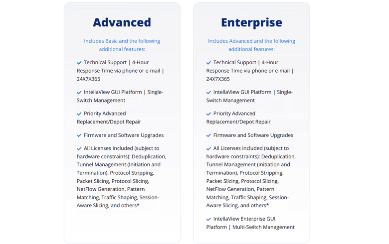 APCON's All-Inclusive Support & Licensing For recommendations on a WebXR upgrade path and transition to APCON’s Advanced or Enterprise Licensing options, contact your APCON Sales Representative directly.